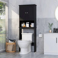 Mobiletto da bagno salvaspazio sopra il WC