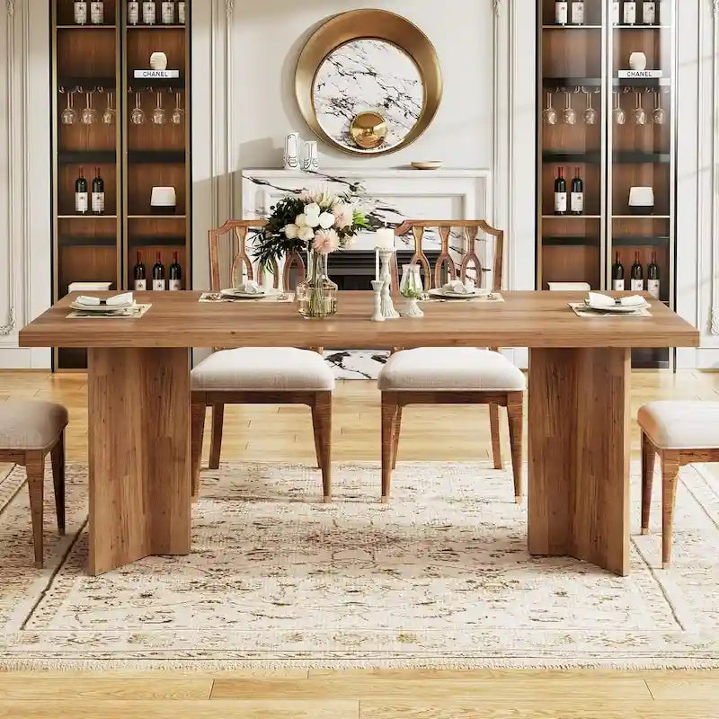 Tavolo da cucina da pranzo lungo 160 cm per sala da pranzo